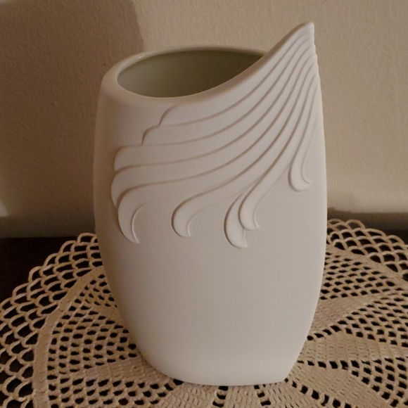 AK Kaiser Other - AK Kaiser W. Germany White Bisque Porcelain Vase